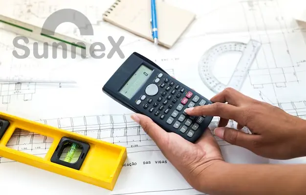 2 แผงโซล่าเซลล์ 3000w การคำนวณกำลังวัตต์