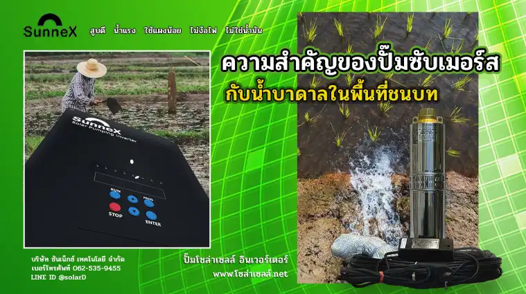 ความสำคัญของปั๊มซับเมอร์ส กับน้ำบาดาลในพื้นที่ชนบท
