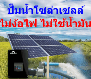 2 ปั๊มน้ำโซล่าเซลล์
